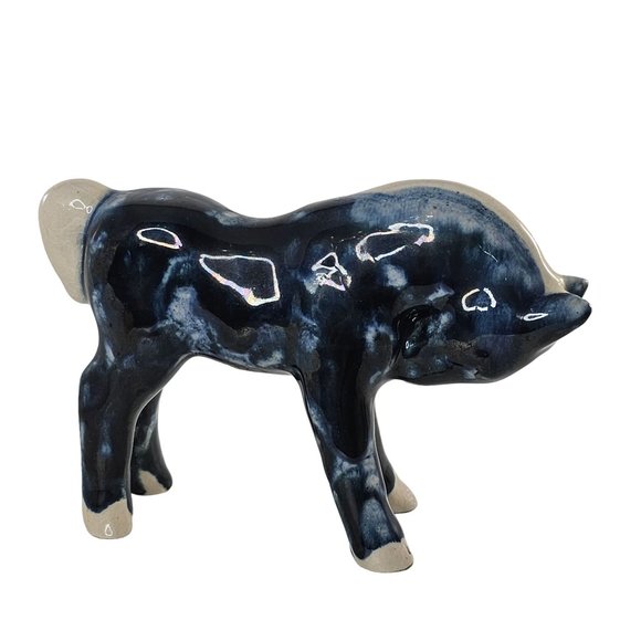 Dorothy Kindell Foal Baby Horse Figurine Blue Head Tucked Down - Picture 5 of 11